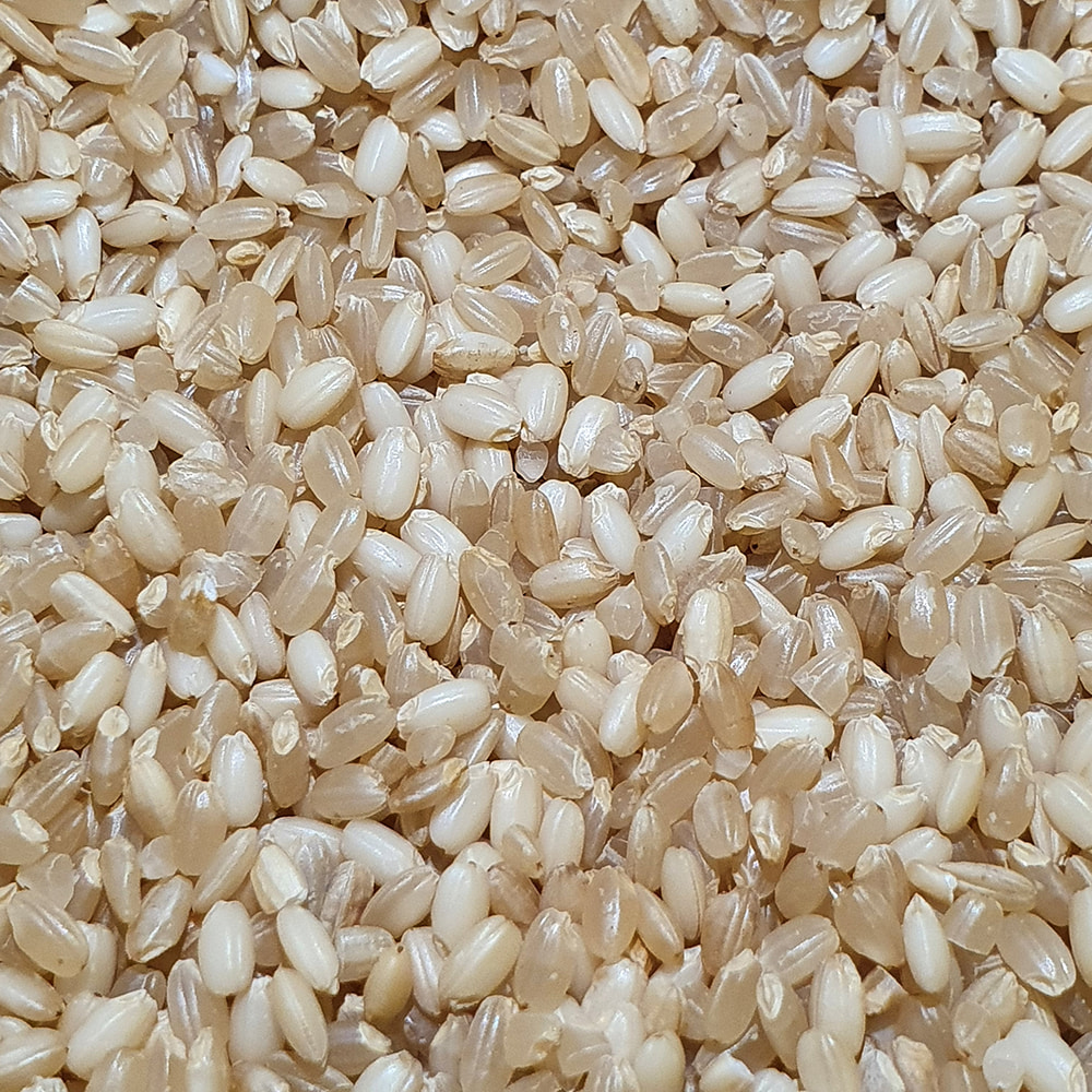(Sandeulbaram) Organic brown rice + Brown glutinous rice mixed 8kg